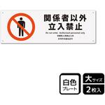 立入禁止関連標識 プレート KALBAS