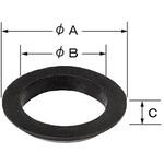 50-118(1P) ロータンク用フロート弁三角パッキン INAX(LIXIL)