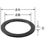 50-27(1P) 50mm大便器用スパッド平パッキン INAX(LIXIL)