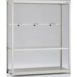 軽中量ボルトレス棚M1．5型(150kgタイプ、高さ1800mm、3段、アーム1段タイプ) TRUSCO