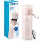 ブリタ 水筒 ボトル型浄水器アクティブ モーヴローズ：600ml カートリッジ 2個付き ブリタ・ジャパン