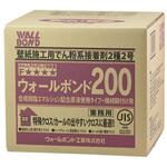 102005 壁紙施工用でん粉系接着剤 ウォールボンド200 1箱(18kg) ウォールボンド工業 【通販モノタロウ】