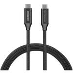 APC-V1010CC-4KU3G2-B PowerDelivery 100W USB3.2 Gen2 10Gbps 4K 出力対応 100cm ブラック アドテック
