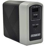 APD-A140AC2-BK Power Delivery 3.1対応 GaN AC充電器/140W/USB Type-C 2ポート Type-A 1ポート/ブラック アドテック