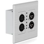 DA22XLR-WP-US ウォールプレート型 XLR Dante コンバータ ADTECHNO(エーディテクノ)