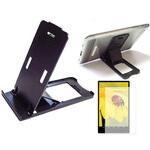 tb-standb-mat-k0001427538 折り畳みタブレットスタンド 黒 と Apple iPad Air 第5世代 2022年版 10.9インチ 反射防止 保護フィルム セット メディアフューチャー