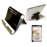 stand-7-k0001140406 ポータブルタブレットスタンドと APPLE iPad Air 第3世代 10.5インチ 反射防止 保護フィルム セット メディアフューチャー
