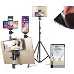 stand-f10-k0001481863 三脚 フロア スタンド と Apple iPad Pro 第4世代 2022年版 11インチ 反射防止 保護フィルム セット メディアフューチャー