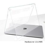 MacBook Air 13.6 クリア ハードケース 透明  A2681 モデル メディアフューチャー