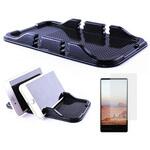 dashboard-holder2-k0001251175 ダッシュボード 粘着トレー と Apple iPhone SE 第2世代 2020年版 4.7インチ 反射防止 保護フィルム セット メディアフューチャー