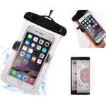 sm-wp-ls-k0001300608 スマホ 防水ケース ネックストラップ付 と Apple iPhone 12 Pro 6.1インチ 反射防止 保護フィルム セット メディアフューチャー
