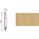 ハピアウォールベーシックタイプⅡ専用施工部材 気密巾木壁パネル/腰パネル/共通部材 大建工業