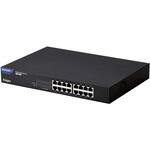 EHB-UG2D16F-PL スイッチングハブ LANハブ レイヤー2 Giga対応 PoE アンマネージ 1000/100/10Mbps 金属筐体 エレコム