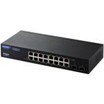 EHB-SG2C16 法人向け スイッチングハブ WEBスマート Giga対応 1000BASE-T対応 3年保証 エレコム