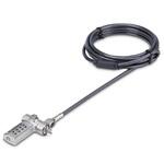 UNIVC4D-LAPTOP-LOCK セキュリティーワイヤーロック/2m/4桁ダイヤル式/標準スロット対応/盗難防止 ノートパソコン コンビネーション錠 StarTech.com