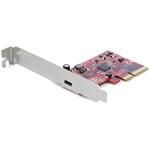 PEXUSB321C PCI Expressカード/PCIe 3.0 x4/1x USB-C 3.2 Gen 2x2/インターフェース ボード StarTech.com