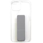 AC-P23P-SSK GY iPhone15Pro耐衝撃スタンドベルトケースGY エアージェイ