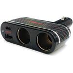 DC-PD20SK DCシガーソケットアダプター 2ソケット+USB(A+C) エアージェイ