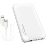 MB-GD5000 WH モバイルバッテリーSlim & Compact 5000mA WH エアージェイ