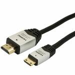 HDM30-016MNS ハイスピードHDMIミニケーブル タイプCオス-タイプAオス ホーリック
