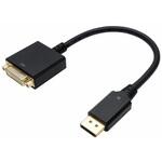 DPDVF-721BB Displayport→DVI変換アダプタ 15cm Displayportオス-DVIメス ホーリック