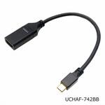 USB Type-C→HDMI変換アダプタ 10cm USB Type-Cオス-HDMIメス ホーリック