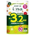 エリエールi：naトイレットティシュー3．2倍巻 エリエール