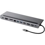 TypeC ドッキングステーション ハブ 11-in-1 PD 85W出力 【Windows Mac iPad 等対応】 エレコム