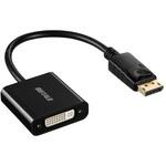 BDPDVBK DisplayPort-DVI変換アダプタ ブラック BUFFALO(バッファロー)