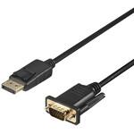 DP-VGA 変換ケーブル 2m ブラック BUFFALO(バッファロー)