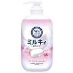ミルキィボディソープ 牛乳石鹸共進社 フローラルせっけんの香り
