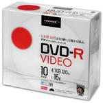 TYDR12JCP10SC 録画用DVD-R HIDISC