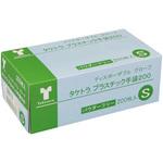 タケトラプラスチック手袋200枚 パウダーフリー 竹虎