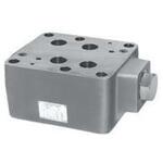 10パイロットチェックモジュラー弁 油研工業