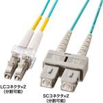 HKB-OM3LCSC-05N 光ファイバケーブル_OM3 サンワサプライ