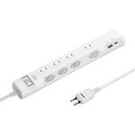 TAP-B107UC-1W 電源タップ_節電エコ サンワサプライ