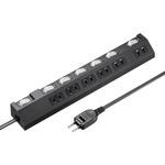 TAP-S30-3BK 電源タップ_節電エコ サンワサプライ