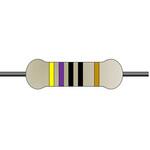 CFR-25JT-52-470R 炭素皮膜抵抗器 1/4W 470Ω 5% 1箱 5000個入 YAGEO