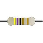 CFR-25JT-52-47R 炭素皮膜抵抗器 1/4W 47Ω 5% 1箱 5000個入 YAGEO