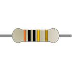 炭素皮膜抵抗器 1/4W 100kΩ 5% 1セット 200個入 YAGEO