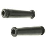 632-02280 HV2228-PVC-FR-BK 配線グロメット ケーブルグロメット 最大ケーブル径：5.5mm 1袋 100個入 ヘラマンタイトン(タイトン)