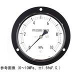 普通形圧力計(Φ100)埋込形D枠(取付穴)耐振用 AE15-241シリーズ 長野計器