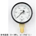 普通形圧力計(Φ60)立形A枠 蒸気用 AA10-121シリーズ 長野計器