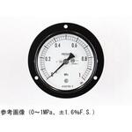 普通形圧力計(Φ75)埋込形D枠(取付穴)耐振用 AC15-231シリーズ 長野計器