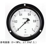 BE15-233 密閉型圧力計(100Φ)埋込形D枠(取付穴) BE15-233シリーズ 長野計器