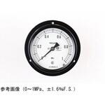 密閉型圧力計(75Φ)埋込形D枠(取付穴) BC15-231シリーズ 長野計器