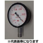 密閉形真空計 A形 蒸気用 圧力範囲(MPA)：-0.1～0 旭計器工業