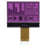 MCCOG128064B12W-FPTLRGB 液晶モノクロディスプレイ 半透過型 グラフィック 128 x 64 MIDAS