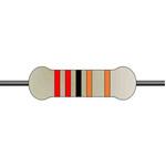MFR50SFTE52-2K2 金属皮膜固定抵抗器 0.5W 2.2kΩ ±1% 1箱 5000個入 YAGEO