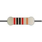 MFR50SFTE52-20K 金属皮膜固定抵抗器 0.5W 20kΩ ±1% 1セット 100個入 YAGEO